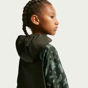 Waterproof hooded jacket for children Nike Miler image-4
