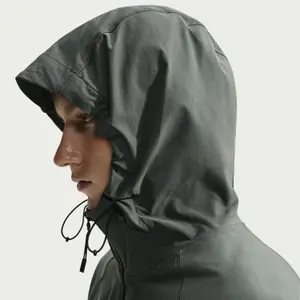 Zip Hoodie i Vävnad Nike image-5