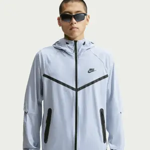 Zip Hoodie i Vävnad Nike image-2