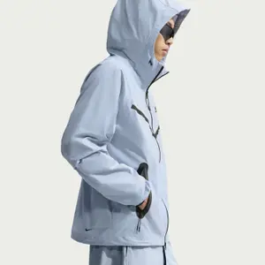 Zip Hoodie i Vävnad Nike image-4
