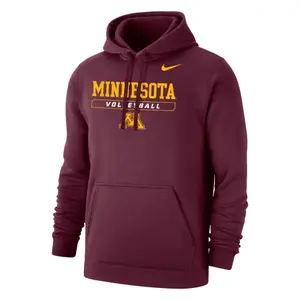Fleece hoodie Nike Volleyball University of Minnesota Club image-0