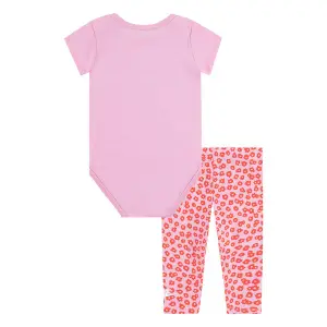 Baby girl bosysuit and leggings set Nike Floral image-1