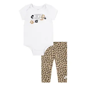 Baby girl bosysuit and leggings set Nike Floral image-0