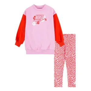Baby girl legging set Nike Floral image-0