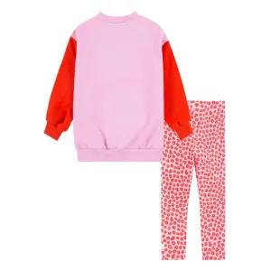 Baby girl legging set Nike Floral image-1