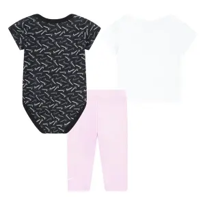 3-piece baby girl set Nike Swoosh Logo image-1