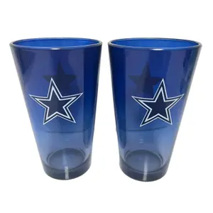 Beer glass Dallas Cowboys (x2) image-0