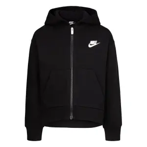 Sweatshirt mit Fleece-Kapuze, oben und unten, Mädchen Nike Club image-0