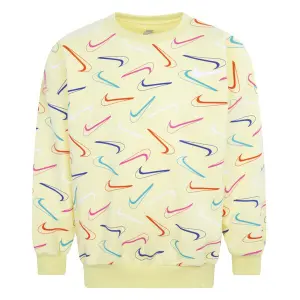 Nike Swoosh Logo BF Baby Girls Sweatshirt image-0