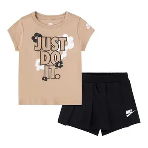 Girls' t-shirt and skirt set Nike Floral image-0