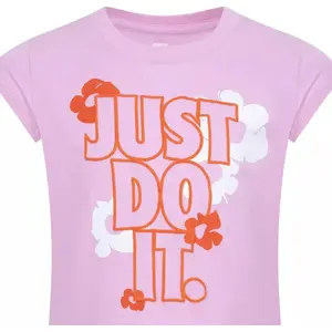 Girls' t-shirt and skirt set Nike Floral image-1