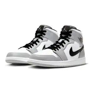 Formadores Nike Air Jordan 1 Mid Light Smoke image-2