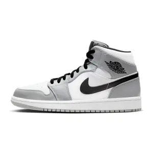 Formadores Nike Air Jordan 1 Mid Light Smoke image-1