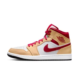 Baskets enfant Nike Jordan 1 Mid Light image-1