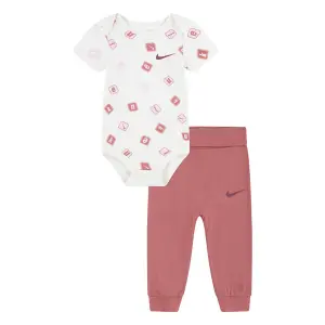 Baby leggings and bodysuit set Nike AOP image-0