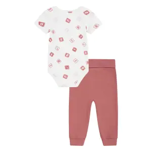 Baby leggings and bodysuit set Nike AOP image-1