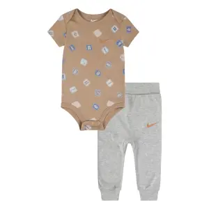 Baby leggings and bodysuit set Nike AOP image-0