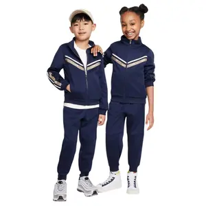 Survêtement Garçon 2 Pièces - Sweat-shirt + Pantalon Jogging - Ensemble Sport Décontracté - Unisexe Enfant