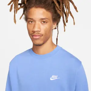 Sweatshirt mit Rundhalsausschnitt Nike Club Fleece image-3