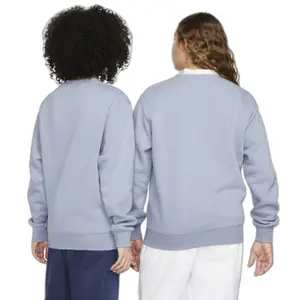 Sweatshirt round neck fleece Nike Club image-6