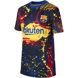 Trøje til børn før kampen FC Barcelone 2019/20 image-0
