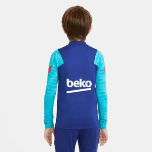 Trainingsshirt met 1/4 rits voor kinderen FC Barcelone Strike 2020/21 image-2
