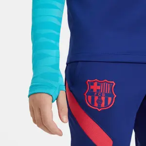 Trainingsshirt met 1/4 rits voor kinderen FC Barcelone Strike 2020/21 image-3