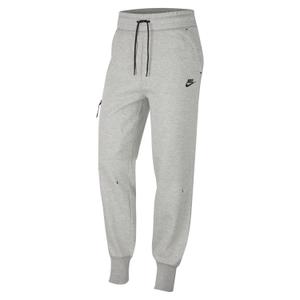 cw4292-063-damen-jogginghose-nike-sportswear-tech-fleece-dunkelgrau-gesprenkelt-schwarz