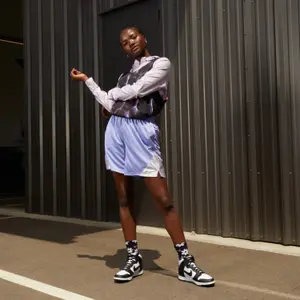 Zapatillas de baloncesto para mujer Nike Dunk High Panda image-6