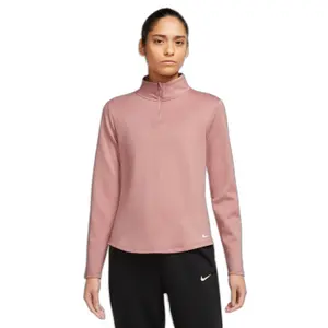 Sweatshirt 1/2 zip manches longues Damen Nike One Therma-FIT STD image-0
