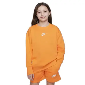 Sweatshirt col rond fille Nike Club BF LBR image-0