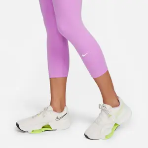 Crop-Leggings mit hoher Taille, Damen Nike One Dri-FIT image-3