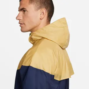 Hooded waterproof jacket FC Barcelone 2022/23 image-4