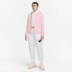 Sweatshirt full zip hoodie for women Nike Club Fleece STD image-1