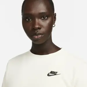 Sweatshirt round neck woman Nike Club Fleece STD image-3