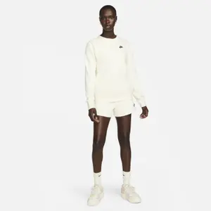 Sweatshirt round neck woman Nike Club Fleece STD image-1