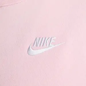 Sweatshirt round neck woman Nike Club Fleece STD image-4