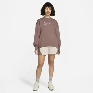 Sweatshirt round neck woman Nike Dri-Fit GT FT GX Essential image-1