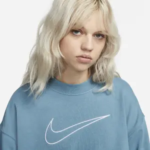 Sweatshirt round neck woman Nike Dri-Fit GT FT GX Essential image-3