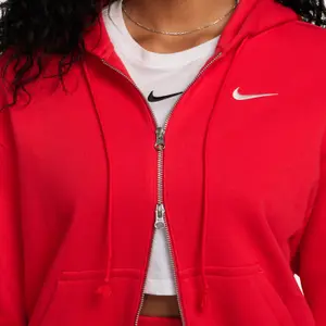 Sweatshirt à capuche zippé oversize femme Nike Phoenix Fleece image-5