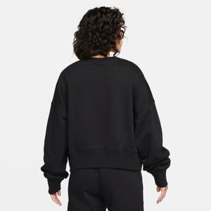 Sweatshirt mit Rundhalsausschnitt Oversize Frau Nike Phoenix Fleece image-2