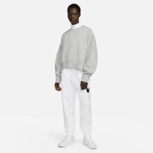 dq5761-063-women-s-oversized-round-neck-sweatshirt-nike-phoenix-fleece-dark-gray-melange-white