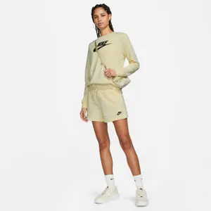Sweatshirt Rundhalsausschnitt Frau Nike Club GX Std image-2