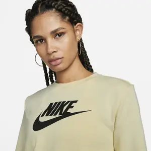 Sweatshirt Rundhalsausschnitt Frau Nike Club GX Std image-4
