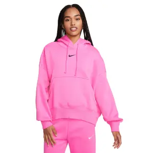 Camisola com capuz ultra-grande para mulher Nike Phoenix Fleece image-1