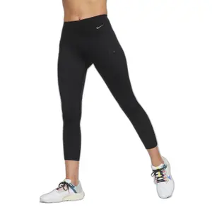 Leggings halbhoch court Frau Nike Dri-FIT Go image-0