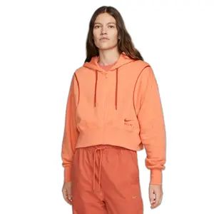 Damen Sweatshirt mit Reißverschluss und Kapuze aus Molton Nike Sportswear Air image-1