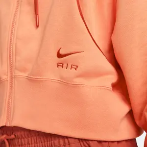 Damen Sweatshirt mit Reißverschluss und Kapuze aus Molton Nike Sportswear Air image-5