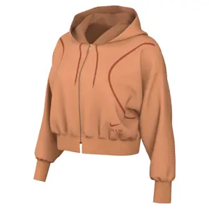 Damen Sweatshirt mit Reißverschluss und Kapuze aus Molton Nike Sportswear Air image-0