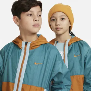 Oversized waterproof jacket for kids Nike image-2
